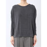 グロッシーツイル ギャザースリーブ プルオーバー | TAKA-Q WOMEN | 詳細画像32 