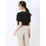 グロッシーツイル チューリップスリーブ プルオーバー | TAKA-Q WOMEN | 詳細画像3 