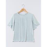 グロッシーツイル チューリップスリーブ プルオーバー | TAKA-Q WOMEN | 詳細画像35 