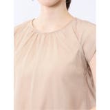 オーガンジー レイヤード プルオーバー | TAKA-Q WOMEN | 詳細画像10 