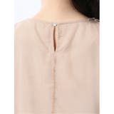 オーガンジー レイヤード プルオーバー | TAKA-Q WOMEN | 詳細画像12 