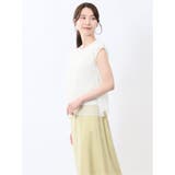 オーガンジー レイヤード プルオーバー | TAKA-Q WOMEN | 詳細画像15 