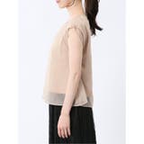 オーガンジー レイヤード プルオーバー | TAKA-Q WOMEN | 詳細画像8 