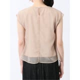 オーガンジー レイヤード プルオーバー | TAKA-Q WOMEN | 詳細画像9 