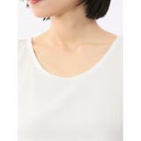 接触冷感 吸水速乾 ブライトリブ タンクトップ | TAKA-Q WOMEN | 詳細画像6