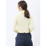 吸湿発熱 シアーテレコ タートルネック プルオーバー | TAKA-Q WOMEN | 詳細画像21 