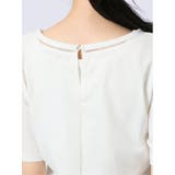 シルケット天竺 ハシゴレース半袖プルオーバー | TAKA-Q WOMEN | 詳細画像10 