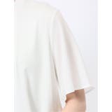 シルケットポンチ ボウタイ 半袖プルオーバー | TAKA-Q WOMEN | 詳細画像10