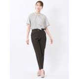 シルケットポンチ ボウタイ 半袖プルオーバー | TAKA-Q WOMEN | 詳細画像18