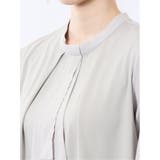 シルケットポンチ ボウタイ 半袖プルオーバー | TAKA-Q WOMEN | 詳細画像22