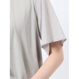 シルケットポンチ ボウタイ 半袖プルオーバー | TAKA-Q WOMEN | 詳細画像23