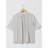 シルケットポンチ ボウタイ 半袖プルオーバー | TAKA-Q WOMEN | 詳細画像26
