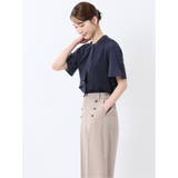 シルケットポンチ ボウタイ 半袖プルオーバー | TAKA-Q WOMEN | 詳細画像28