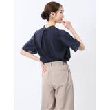 シルケットポンチ ボウタイ 半袖プルオーバー | TAKA-Q WOMEN | 詳細画像29