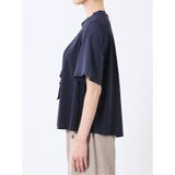 シルケットポンチ ボウタイ 半袖プルオーバー | TAKA-Q WOMEN | 詳細画像32