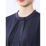 シルケットポンチ ボウタイ 半袖プルオーバー | TAKA-Q WOMEN | 詳細画像34