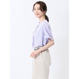 シルケットポンチ ボウタイ 半袖プルオーバー | TAKA-Q WOMEN | 詳細画像40
