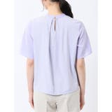 シルケットポンチ ボウタイ 半袖プルオーバー | TAKA-Q WOMEN | 詳細画像46
