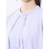シルケットポンチ ボウタイ 半袖プルオーバー | TAKA-Q WOMEN | 詳細画像47