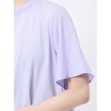 シルケットポンチ ボウタイ 半袖プルオーバー | TAKA-Q WOMEN | 詳細画像49