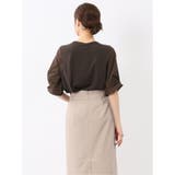 シルケットポンチ ビジュー付き 半袖プルオーバー | TAKA-Q WOMEN | 詳細画像39
