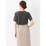 シルケットポンチ クルーネック半袖Tシャツ | TAKA-Q WOMEN | 詳細画像14 