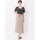 シルケットポンチ クルーネック半袖Tシャツ | TAKA-Q WOMEN | 詳細画像16 