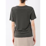 シルケットポンチ クルーネック半袖Tシャツ | TAKA-Q WOMEN | 詳細画像19 
