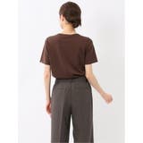 シルケットポンチ クルーネック半袖Tシャツ | TAKA-Q WOMEN | 詳細画像25 