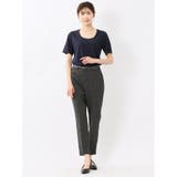 シルケットポンチ クルーネック半袖Tシャツ | TAKA-Q WOMEN | 詳細画像38 