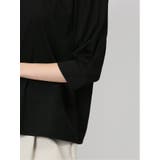 デザインネック 7分袖プルオーバー | TAKA-Q WOMEN | 詳細画像10 