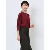 デザインネック 7分袖プルオーバー | TAKA-Q WOMEN | 詳細画像14 