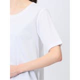 チュール衿 半袖Ｔシャツ | TAKA-Q WOMEN | 詳細画像9 