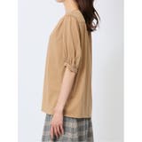 比翼 クルーネック 半袖ブラウソー | TAKA-Q WOMEN | 詳細画像17 