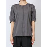 比翼 クルーネック 半袖ブラウソー | TAKA-Q WOMEN | 詳細画像6 