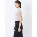 チュール ギャザーネック半袖プルオーバー | TAKA-Q WOMEN | 詳細画像2