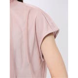 チュール ギャザーネック半袖プルオーバー | TAKA-Q WOMEN | 詳細画像23