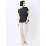 チュール ギャザーネック半袖プルオーバー | TAKA-Q WOMEN | 詳細画像29