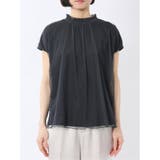 チュール ギャザーネック半袖プルオーバー | TAKA-Q WOMEN | 詳細画像30