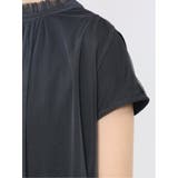チュール ギャザーネック半袖プルオーバー | TAKA-Q WOMEN | 詳細画像35