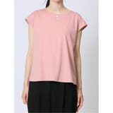 接触冷感 フェイクパール付きプルオーバー | TAKA-Q WOMEN | 詳細画像17 