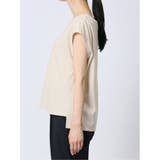 接触冷感 フェイクパール付きプルオーバー | TAKA-Q WOMEN | 詳細画像27 