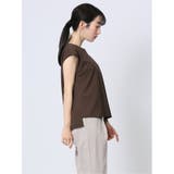 接触冷感 フェイクパール付きプルオーバー | TAKA-Q WOMEN | 詳細画像33 