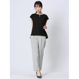 接触冷感 フェイクパール付きプルオーバー | TAKA-Q WOMEN | 詳細画像5 