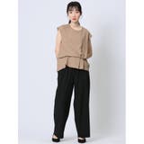 カットジャガード ブラウジングプルオーバー | TAKA-Q WOMEN | 詳細画像31
