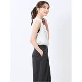 ハンチ/HUNCH ロゴ ノースリーブT | TAKA-Q WOMEN | 詳細画像4
