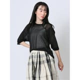 05黒 | ハンチ/HUNCH シアーカットソー | TAKA-Q WOMEN