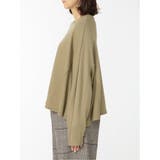 裏毛サイド切替 クルーネック ゆるプルオーバー | TAKA-Q WOMEN | 詳細画像29