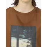 転写プリント フレンチスリーブプルオーバー | TAKA-Q WOMEN | 詳細画像33 