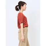 マーブルワルツ/MARBLE WALTS シャーリング クルー半袖プルオーバー | TAKA-Q WOMEN | 詳細画像24 